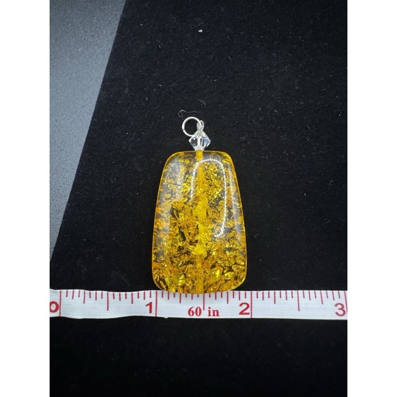 Baltic Amber Pendant 1.5" - Picture 4 of 5